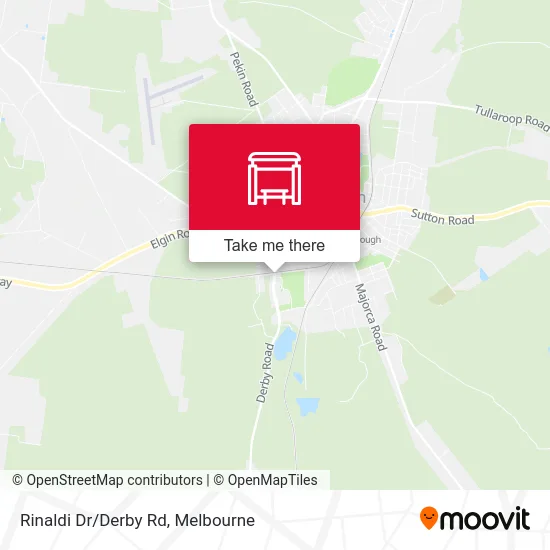 Mapa Rinaldi Dr/Derby Rd