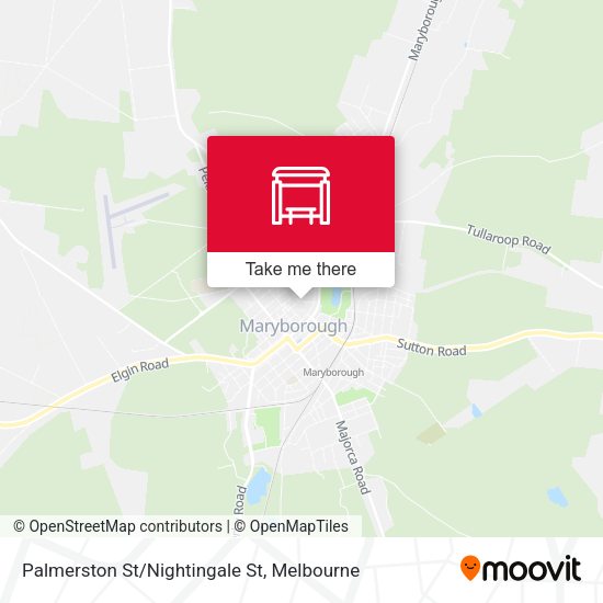 Palmerston St/Nightingale St map