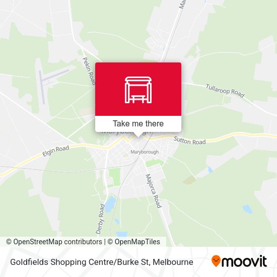 Goldfields Shopping Centre / Burke St map