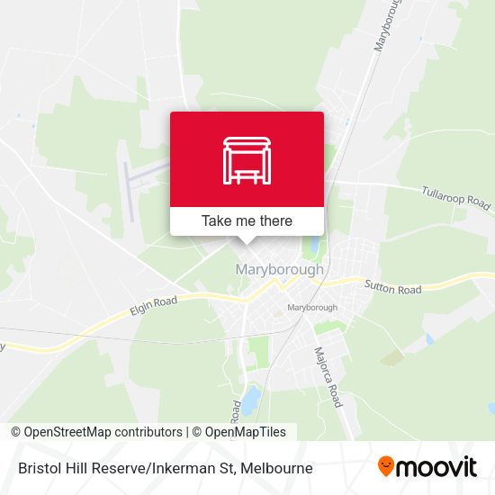 Bristol Hill Reserve / Inkerman St map
