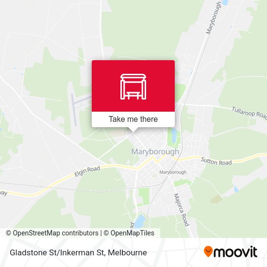 Gladstone St/Inkerman St map