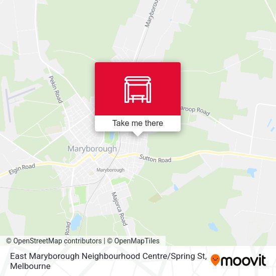 East Maryborough Neighbourhood Centre / Spring St map