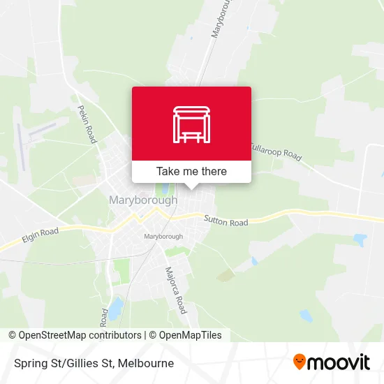 Mapa Spring St/Gillies St