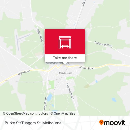 Burke St/Tuaggra St map