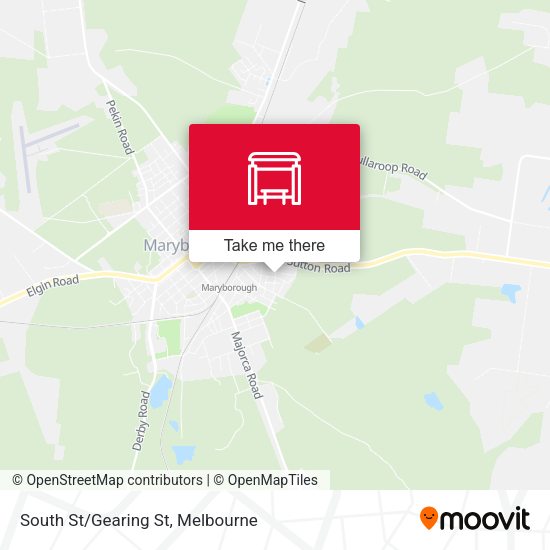 South St/Gearing St map