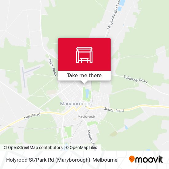 Holyrood St / Park Rd (Maryborough) map