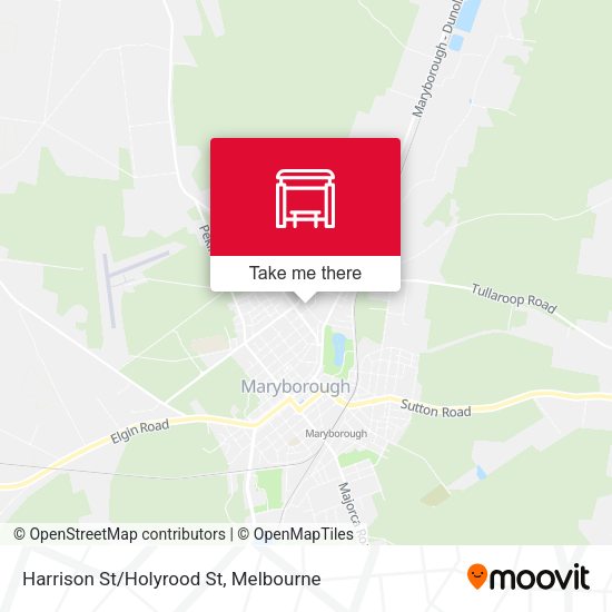 Harrison St/Holyrood St map