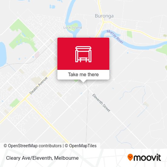 Cleary Ave/Eleventh map