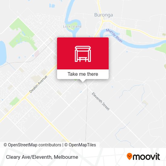 Cleary Ave/Eleventh map