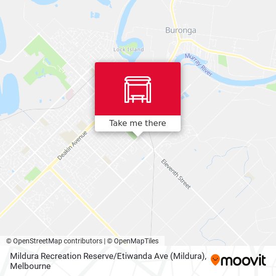 Mildura Recreation Reserve / Etiwanda Ave map