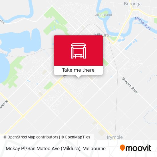 Mckay Pl / San Mateo Ave (Mildura) map