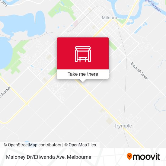 Maloney Dr/Etiwanda Ave map