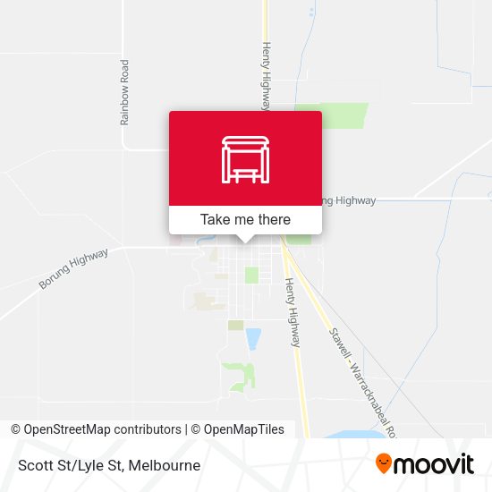 Scott St/Lyle St map
