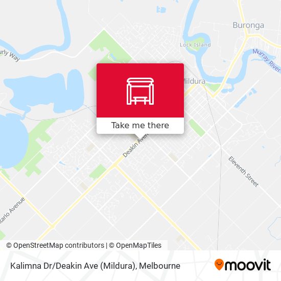 Kalimna Dr / Deakin Ave (Mildura) map