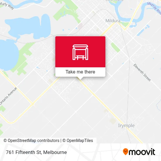 Mapa 761 Fifteenth St