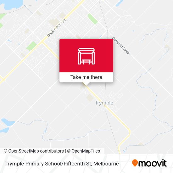 Irymple Primary School / Fifteenth St map