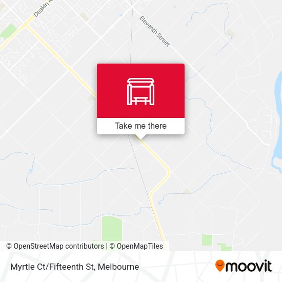 Myrtle Ct/Fifteenth St map