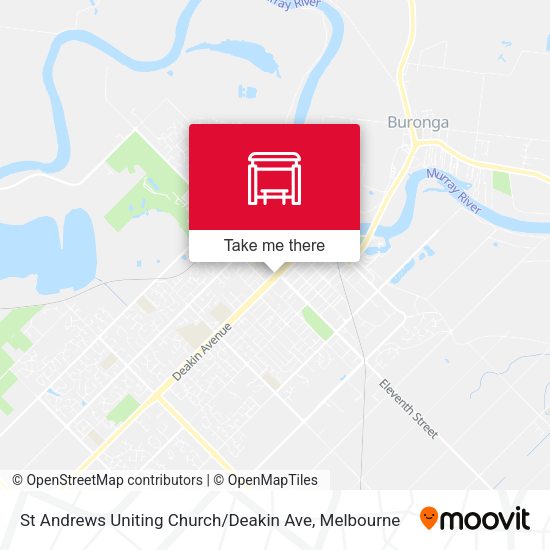 St Andrews Uniting Church / Deakin Ave map