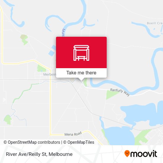 River Ave/Reilly St map