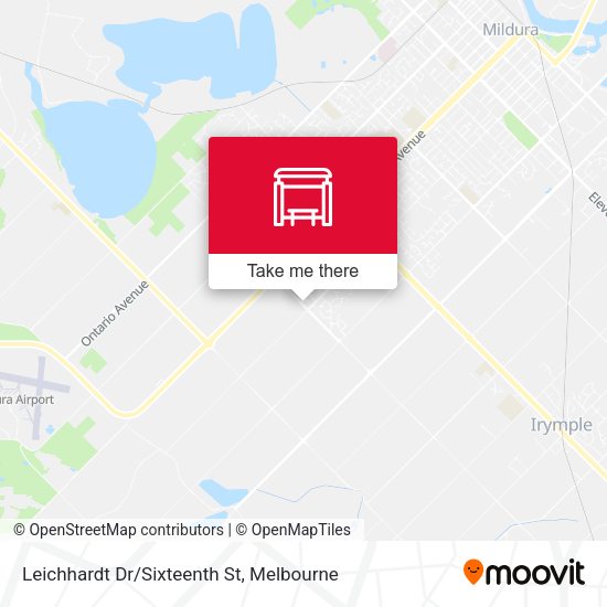Leichhardt Dr/Sixteenth St map