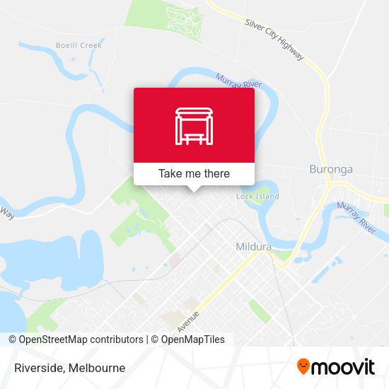 Riverside map