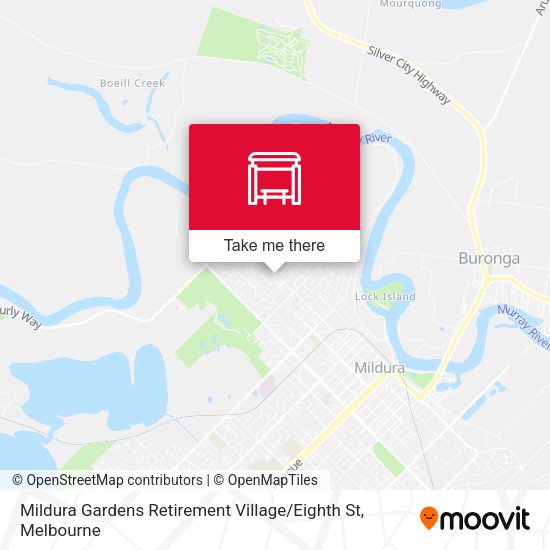 Mildura Gardens Retirement Village / Eighth St map