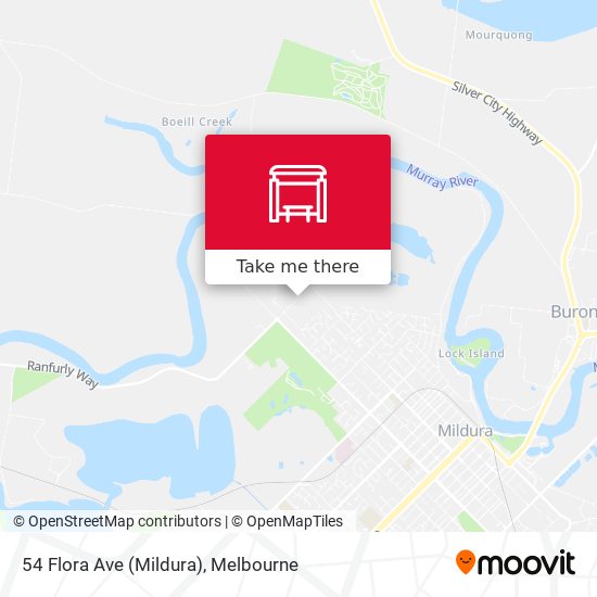 54 Flora Ave (Mildura) map