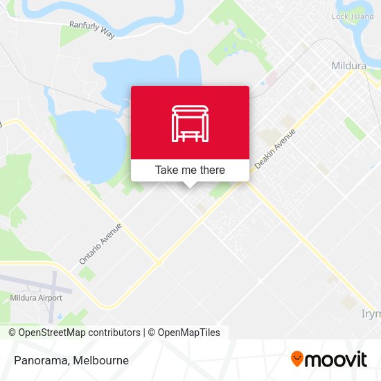 Panorama map
