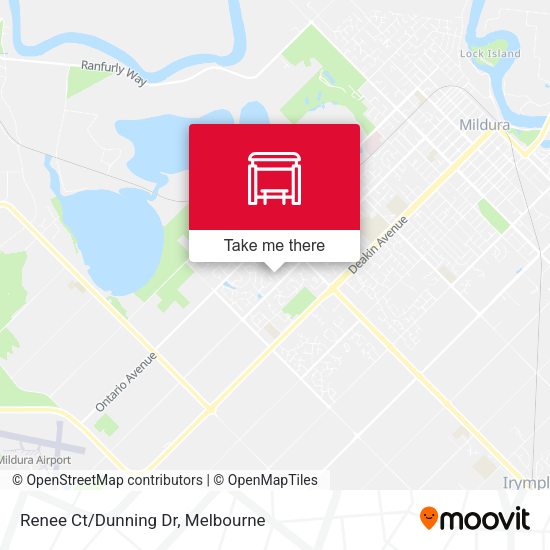 Renee Ct/Dunning Dr map