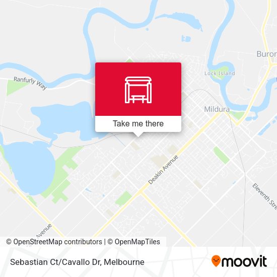 Sebastian Ct/Cavallo Dr map