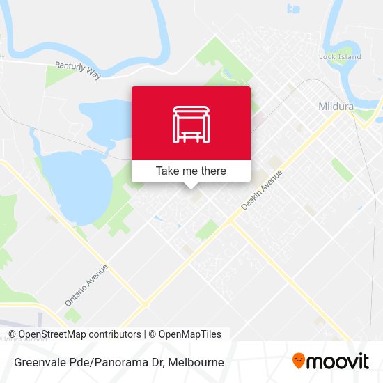 Greenvale Pde/Panorama Dr map