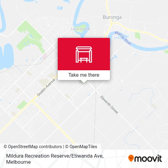 Mildura Recreation Reserve / Etiwanda Ave map