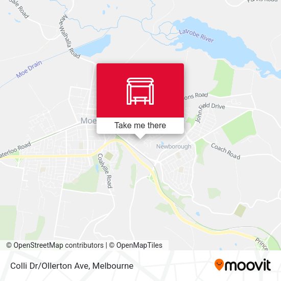 Colli Dr/Ollerton Ave map
