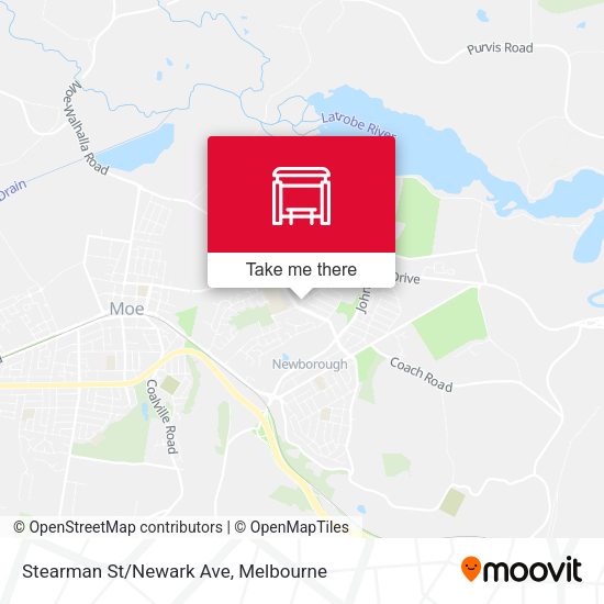 Stearman St/Newark Ave map