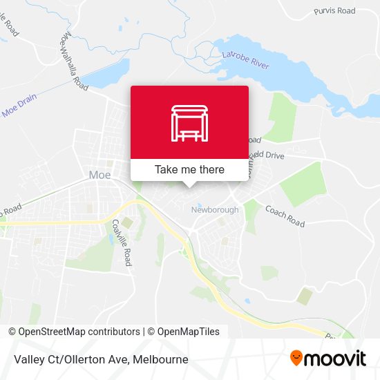 Valley Ct/Ollerton Ave map