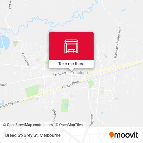 Breed St/Grey St map