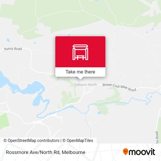Rossmore Ave/North Rd map