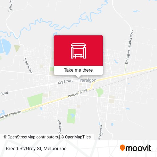 Breed St/Grey St map