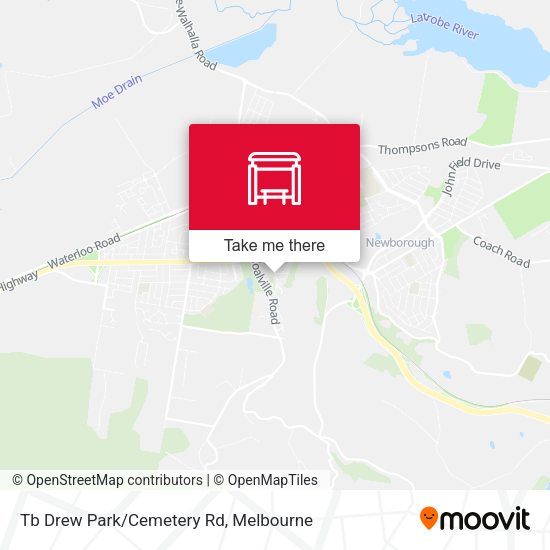 Tb Drew Park/Cemetery Rd map