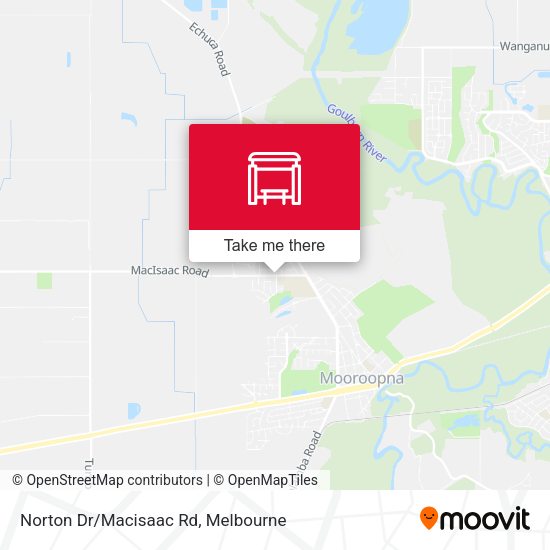 Norton Dr/Macisaac Rd map