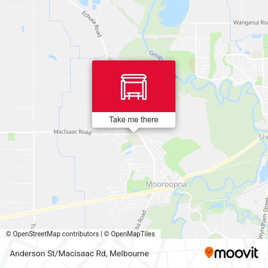 Anderson St/Macisaac Rd map