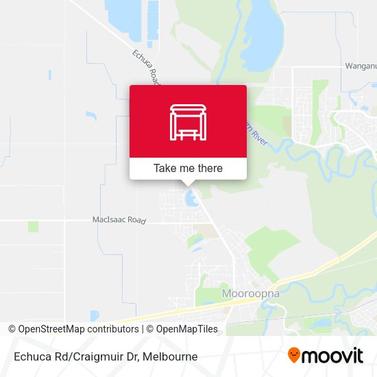 Echuca Rd/Craigmuir Dr map
