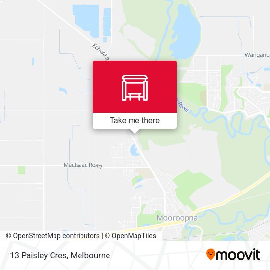 13 Paisley Cres map