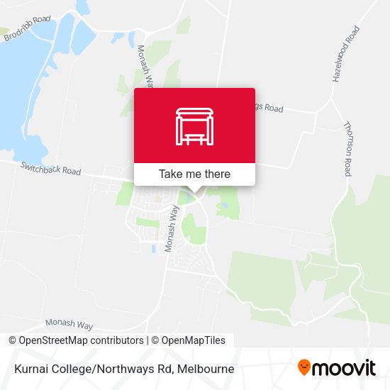 Kurnai College/Northways Rd map