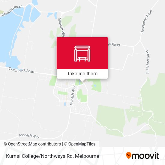 Kurnai College/Northways Rd map