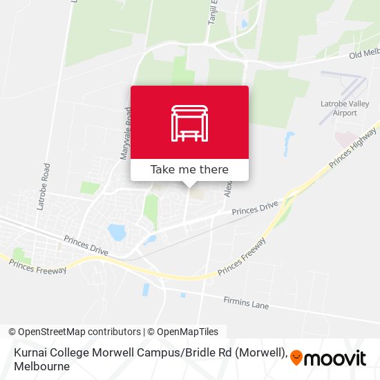 Kurnai College Morwell Campus / Bridle Rd map