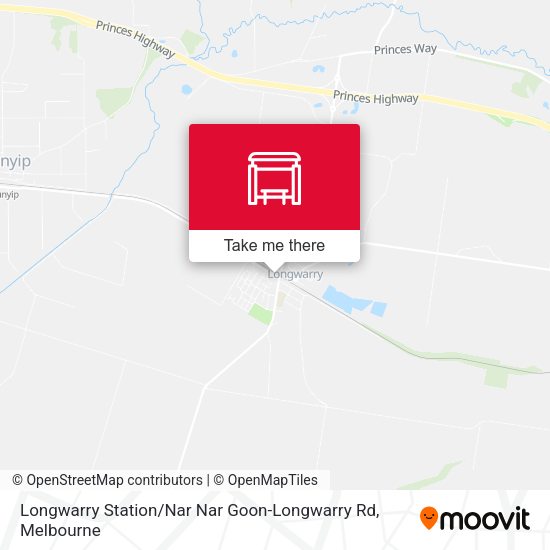 Longwarry Station / Nar Nar Goon-Longwarry Rd map