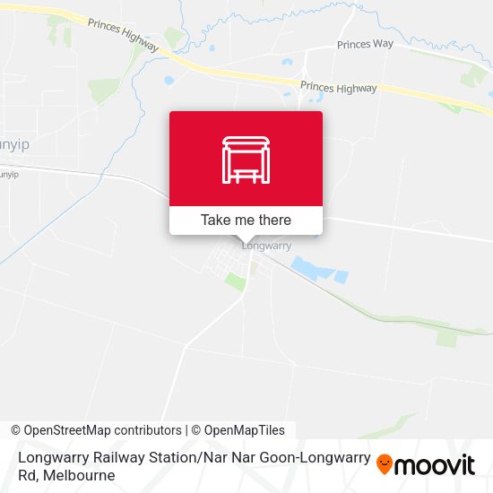 Longwarry Railway Station / Nar Nar Goon-Longwarry Rd map