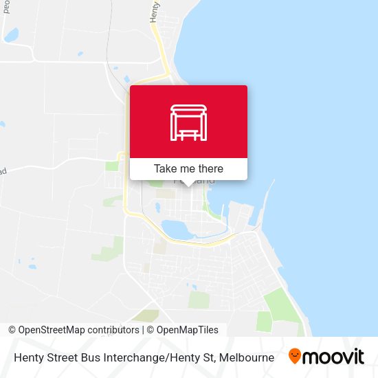 Henty Street Bus Interchange / Henty St map