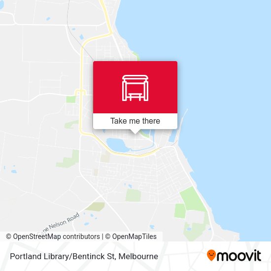 Portland Library/Bentinck St map